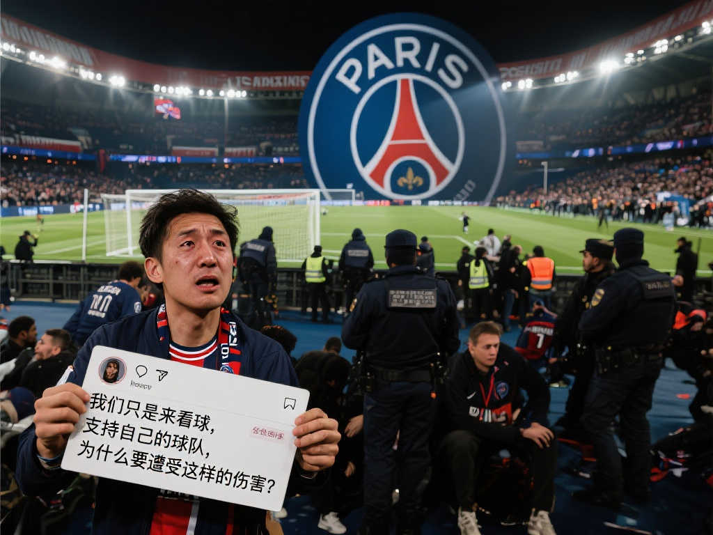 巴黎王子公园球场外突发车祸,巴黎人报:至少三名球迷受伤 巴黎王子公园球场外突发车祸,巴黎人报:至少三名球迷受伤